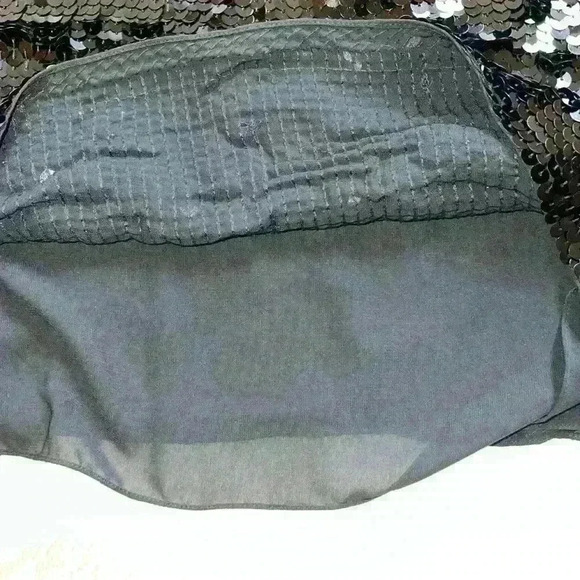 Banana Republic Black Sequin Formal Mini Dress 4 Petite - Picture 8 of 10